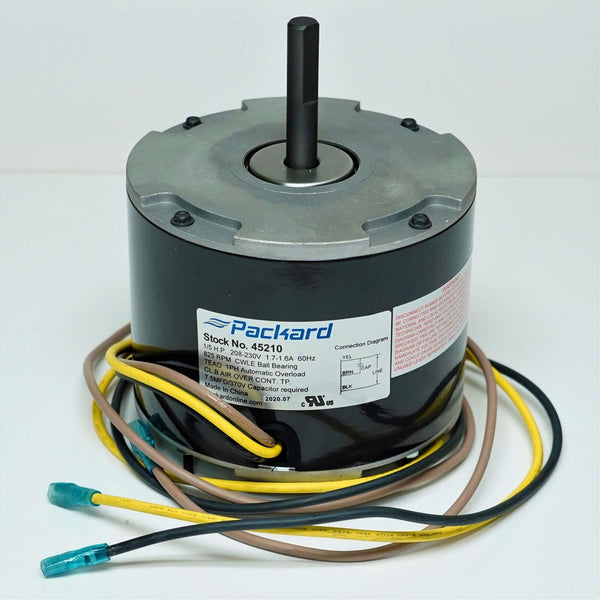 Packard 45210 Condenser Fan Motor Replacement for Carrier HC37GE210 1/5hp 825...