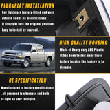 Boine Tail Light Compatible With 2003-2006 Chevy Silverado 1500 2500 3500 GMC...