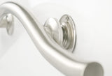 30-inch Designer Maverick Double Arched Curved/Wave Bathroom Shower Grab Bar,...