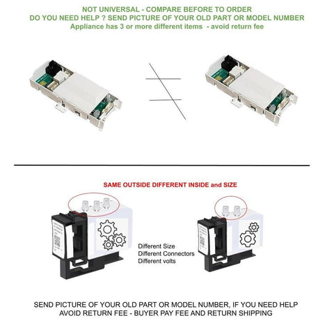 GLOB PRO 5859EA1004G Washer Drain Pump Assembly Compatible with Kenmore 5859E...