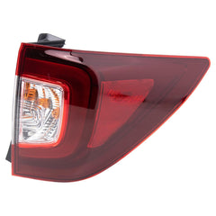 TRQ Right Outer Rear Tail Light Assembly Passenger Side Compatible with 2022-...