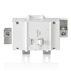 Leviton LM100-T 100A 2-Pole Main Circuit Breaker, Thermal Magnetic, White