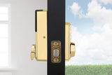 Kwikset 914 Traditional Keypad SmartCode Electronic Lifetime Polished Brass