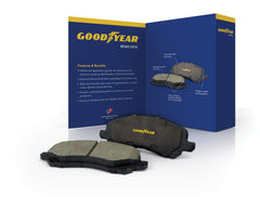 Goodyear Brakes GYD1397 | Ceramic Front Brake Pads fits Hyundai Creta 19-17, ...