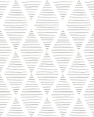 White and Silver Gray Peel and Stick Wallpaper 17.7"x1200"Modern Stripe Conta...