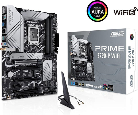 ASUS Z790-P ATX Motherboard with WiFi 6, PCIe 5.0, DDR5, 14+1 Power Stages,...