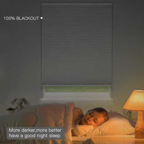 Cordless Blackout Cellular Shades, Cellular Blinds for Windows Door, Customiz...