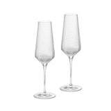 Vera Wang Swirl Flute, Set of 2