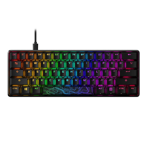 HyperX Alloy Origins 60 - Mechanical Gaming Keyboard, Ultra Compact 60% Form ...