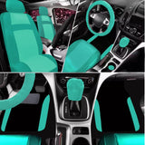 Car Seat Cover Full Set for Women with Waterproof Floor Mats,3D Air Mesh Car ...