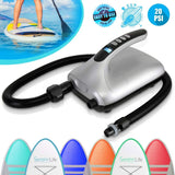 High Pressure SUP Electric Air Pump,Dual Stage Inflation Paddle Board Pump fo...