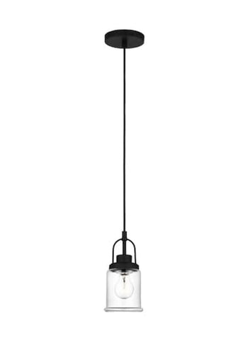 Generation Lighting 6544701-112 Anders Pendant, 1-Light 60 Watts, Midnight Bl...