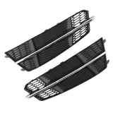 aqxreight Front Fog Light Grille, Pair Front Bumper Fog Light Grille Cover 4G...