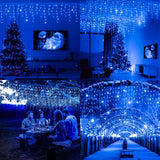 JXLEDAYY Christmas Lights Super Long 1280 LED 131 FT LED String Lights with 2...