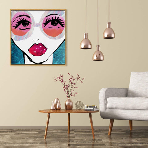 The Oliver Gal Artist Co. Fashion and Glam Framed Wall Art Canvas Prints 'Rea...