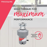 Frigidaire FF75DISPB1 3/4-HP Batch Feed Corded Disposer, 3/4 Horsepower