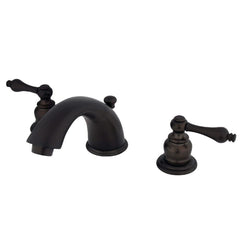 Kingston Brass KB975AL Victorian Widespread Lavatory Faucet with Metal lever ...