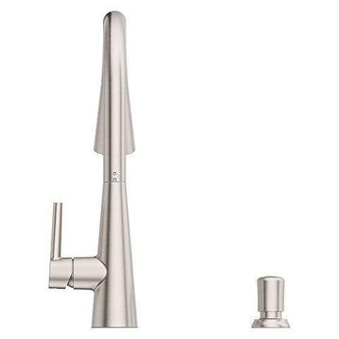 Pfister Barulli Kitchen Faucet with Pull Down Spot Defense Stainless Steel