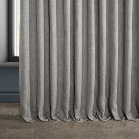 HPD Half Price Drapes BOCH-LN185-P Faux Darkening Curtains-108 Inches Long Ex...