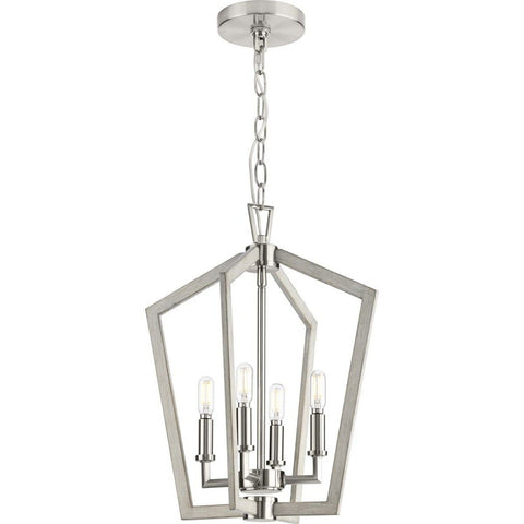 Progress Lighting Galloway P500377-009 Collection 4-Light Modern Farmhouse Fo...