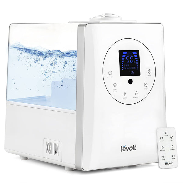 LEVOIT Humidifiers for Bedroom Large Room Home, 6L Warm and Cool Mist Ultraso...