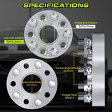 Customadeonly 2pc 25mm Hubcentric Wheel Spacers 5x114.3 5x4.5 (Change Center ...