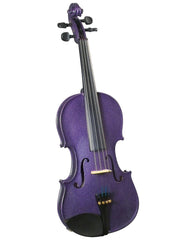 Cremona SV-75 Premier Novice Violin Outfit - Sparkling Purple - 3/4 Size