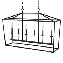 JONATHAN Y JYL7439A Pagoda Lantern Dimmable Adjustable Oil-Rubbed Bronze