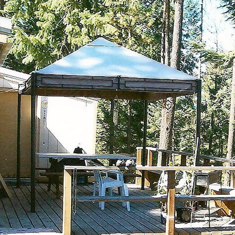 Garden Winds 11 x 9 Rectangular Gazebo Replacement Canopy Top Cover