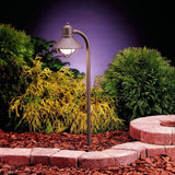 Kichler 15438OB Seaside Path & Spread 1-Light 12V, Olde Brick