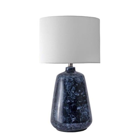 nuLOOM NPT23BA Brockton 27" Ceramic Table Lamp, Navy