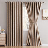 Warm Home Designs 2 of 108" (Width) X 108" (Length) Wall to Wall Beige Taupe ...