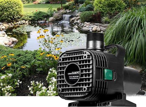 Little Giant 566724 1295GPH Wet Rotor Pump with 20-Ft. Cord for ponds up to 1...