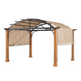 Garden Winds Replacement Canopy Top Cover for The Longford Wood Archway Pergo...