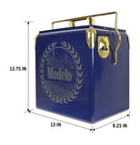 Modelo Retro Ice Chest Cooler with Bottle Opener 13L (14 qt), 18 Can Capacity...