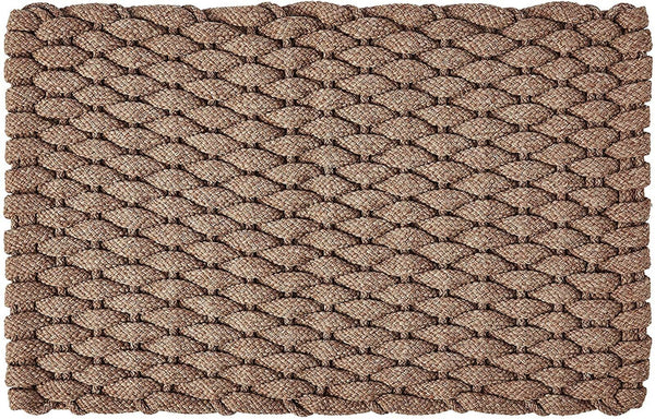 Rockport Rope Doormats 3060224 Indoor & Outdoor Doormats, 30" x 60", Tan