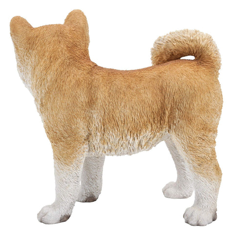 Hi-Line Gift 87790-C Akita Dog Standing Statue