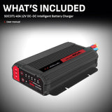 Schumacher Electric SDC371 Smart Battery Charger and Maintainer - 40A 12V DC-...