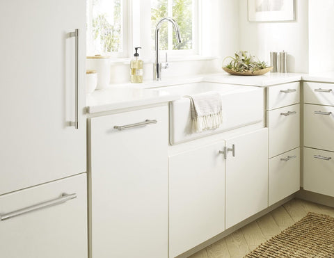 Amerock | Kitchen Cabinet Pull | Satin Nickel | 12-5/8 in (320 mm) Center-to-...
