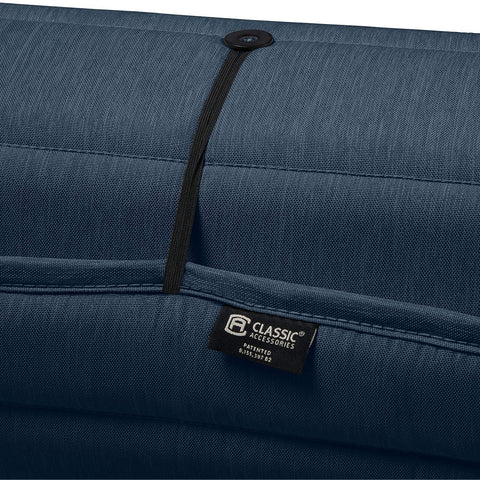 Classic Accessories Storigami Water-Resistant 72 x 21 Inch Chaise Lounge Cush...