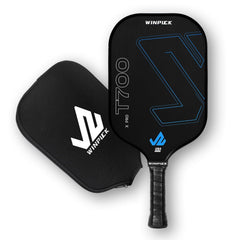 Pickleball Paddle, T700 Raw Carbon Fiber Pickleball Paddle, Thermoformed Pick...