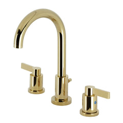 Kingston Brass FSC8922NDL NuvoFusion Widespread Bathroom Faucet Pop-Up, 5-3/8...