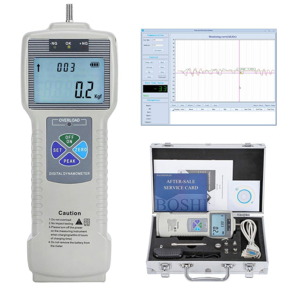 BAOSHISHAN ZP-50N Digital Force Gauge Push Pull Gauge with Output Function, C...