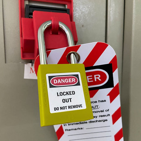 Lockout Tagout Locks, Safety Padlock, Keyed Differently Loto Safety Padlocks ...