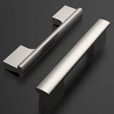 Amerdeco 20 Pack Brushed Satin Nickel Cabinet Pulls 4 Inch(102MM) Hole Center...