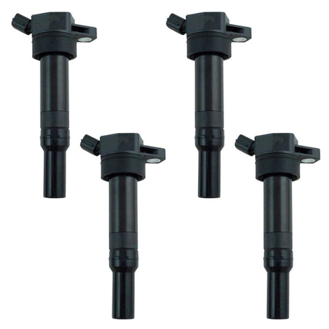 TRQ Ignition Coil Set Compatible with 2011-2016 Hyundai Elantra 2013-2014 Ela...