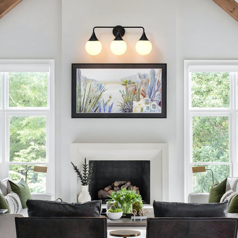 Bathroom Vanity Light Fixtures: 3 Lights Mid Century Modern Bathroom Lighting...