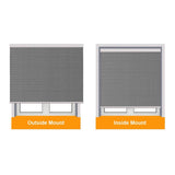Blackout Cellular Shades Cordless Blinds Window Shades for Home, 45W x 64H, C...