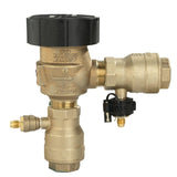 Watts 800M4-QT Series 1" Bronze Anti-Siphon Pressure Backflow Preventer, Quar...