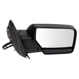 TRQ Right Mirror without Heat Passenger Side Compatible with 2007-2014 Ford E...